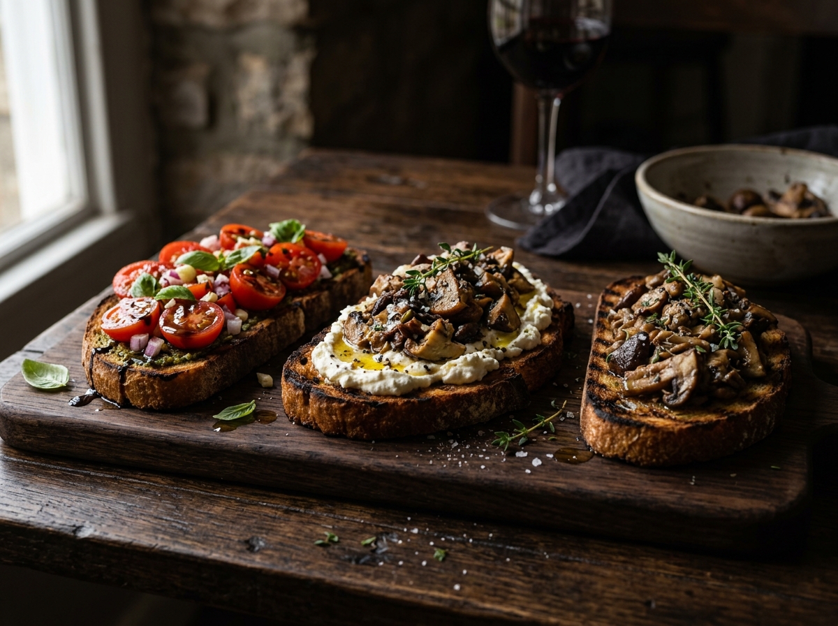 Bruschetta Trio